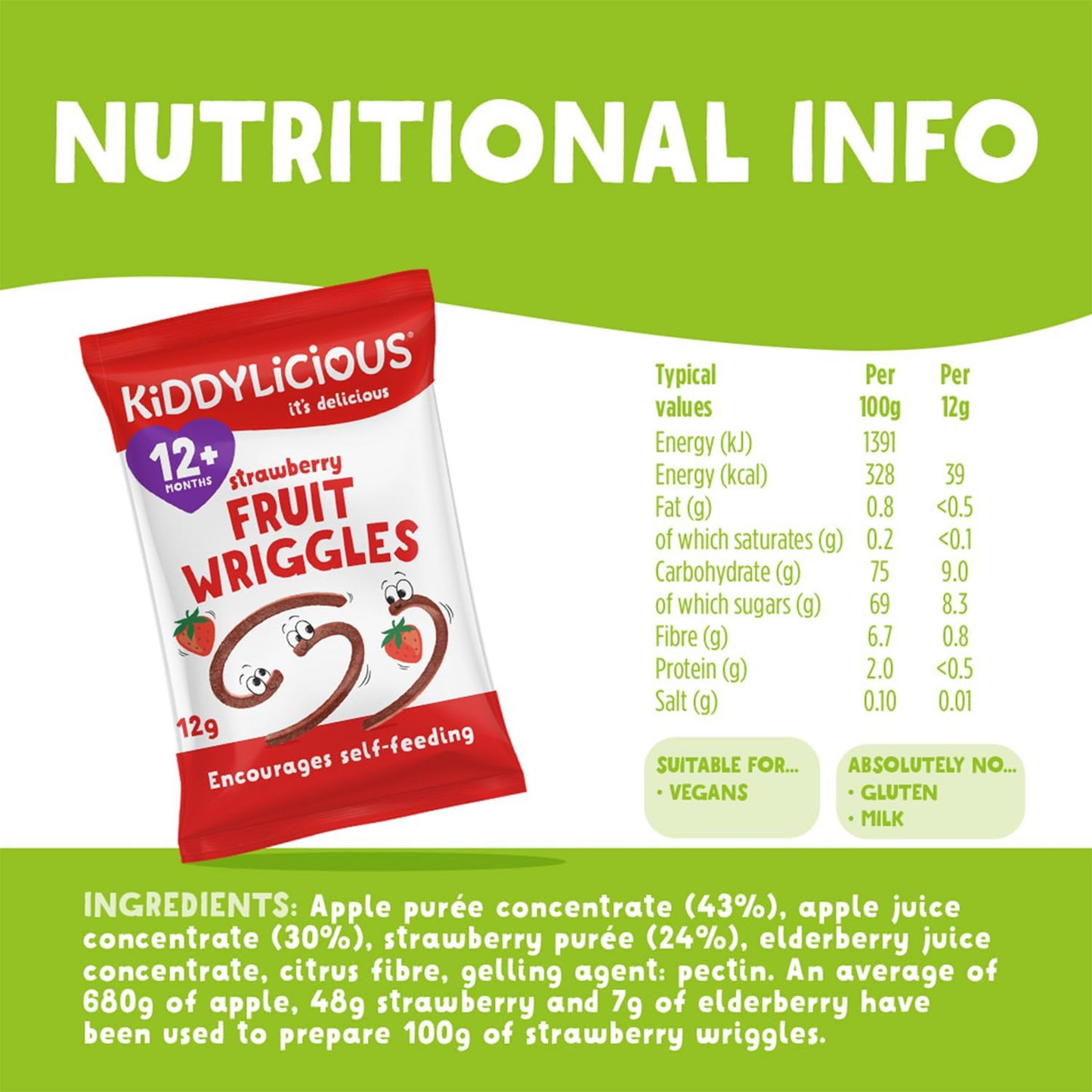 Fruit Wriggles Strawberry