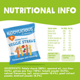 Kiddylicious Veggie Straws Cheesy Flavour