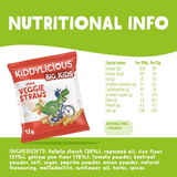 Kiddylicious Veggie Straws Pizza Flavour