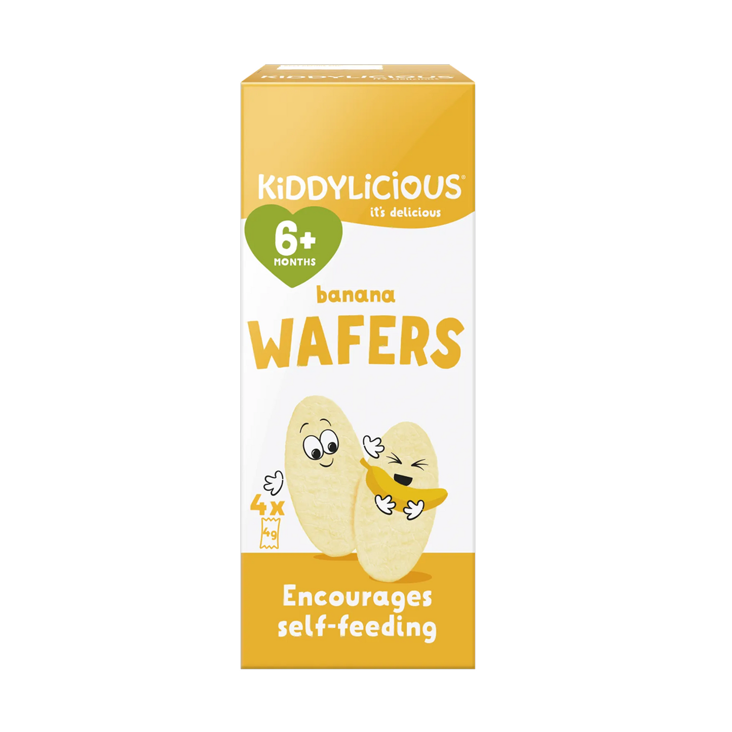 Kiddylicious Wafers Banana