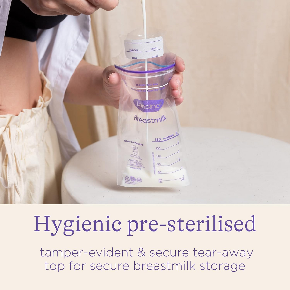 Lansinoh Breastmilk Storage Bags 6oz (50ct)