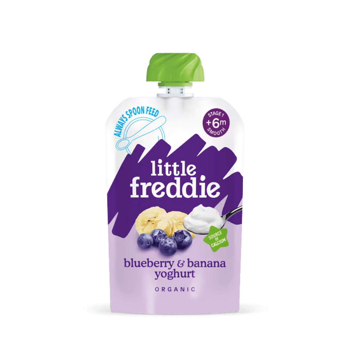 Little Freddie Organic Blueberry & Banana Greek Style Yoghurt