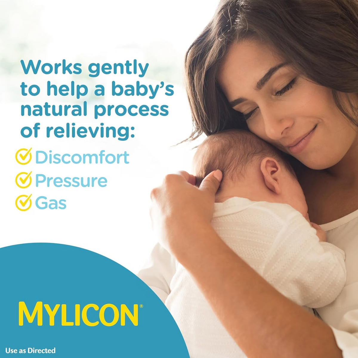 Mylicon Infant Relief Drops, Dye-Free, 1 Oz