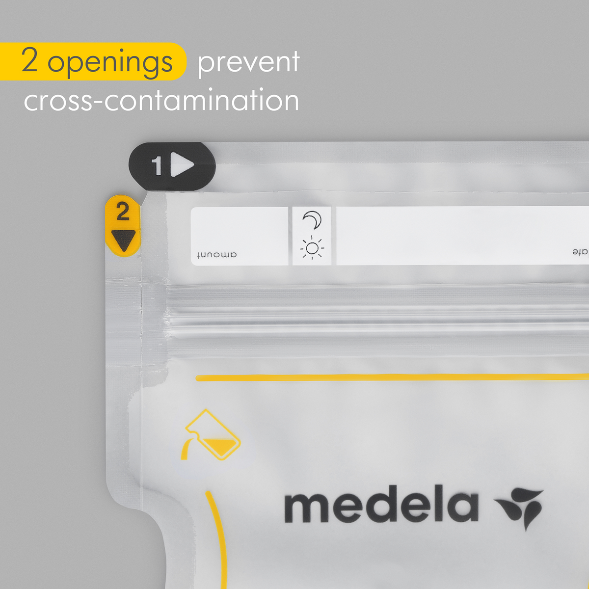 Medela Easy Pour Breast Milk Storage Bags (50ct)