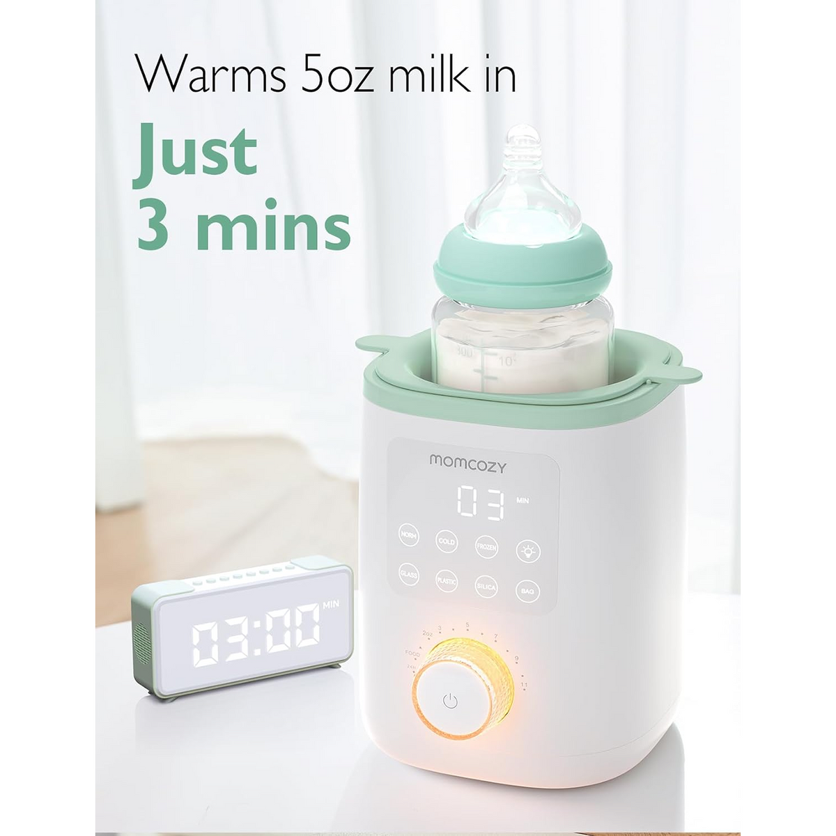 Momcozy Nutri Smart Analog Baby Bottle Warmer