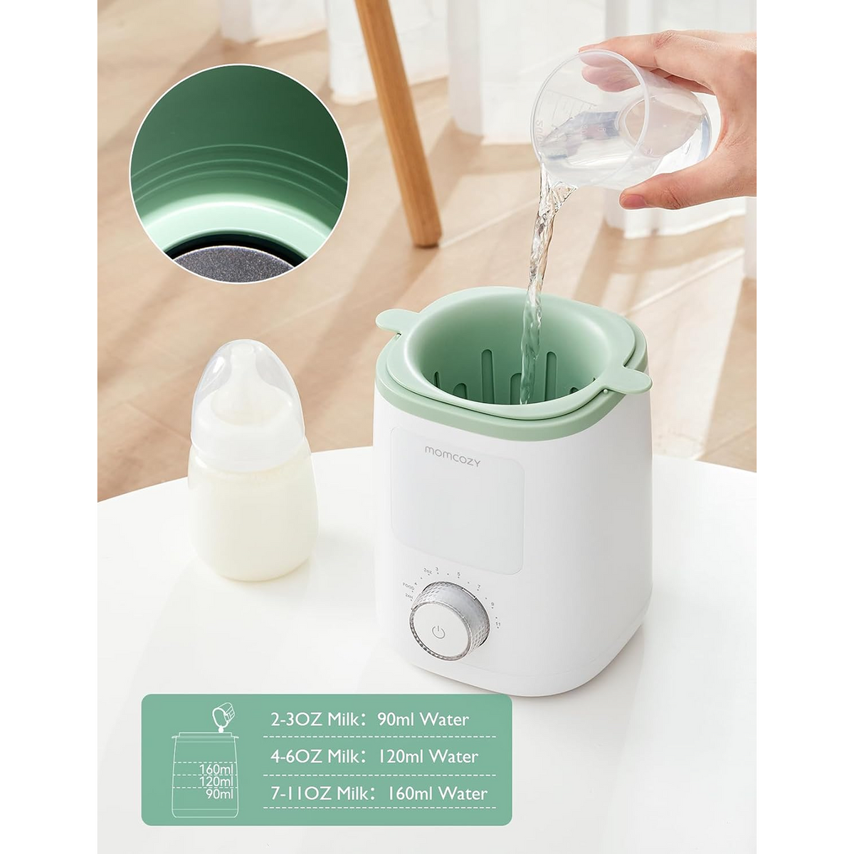Momcozy Nutri Smart Analog Baby Bottle Warmer