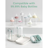 Momcozy 7-in-1 Baby Bottle Brush Set with Drying Rack