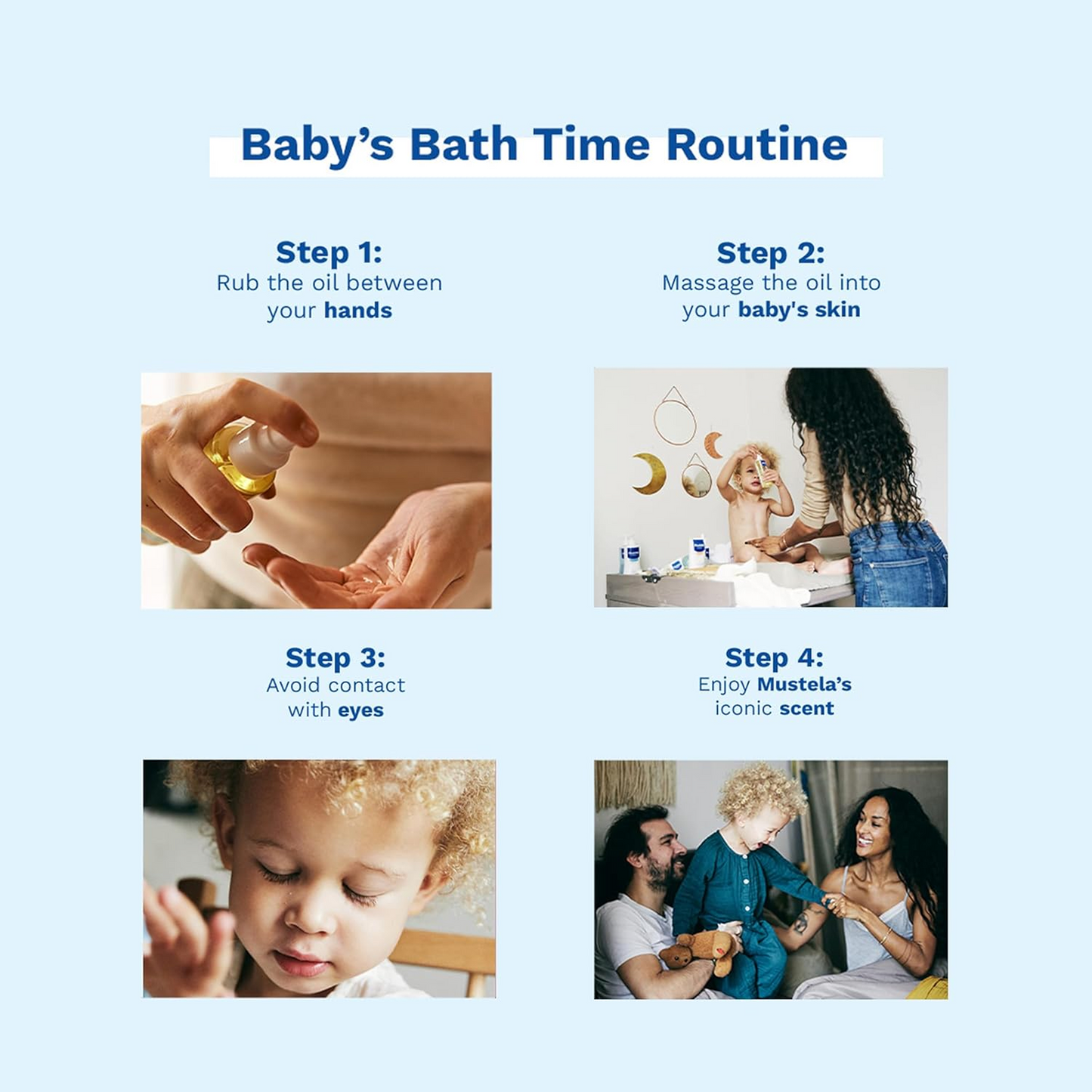 Mustela Baby Oil with Avocado - 100ml