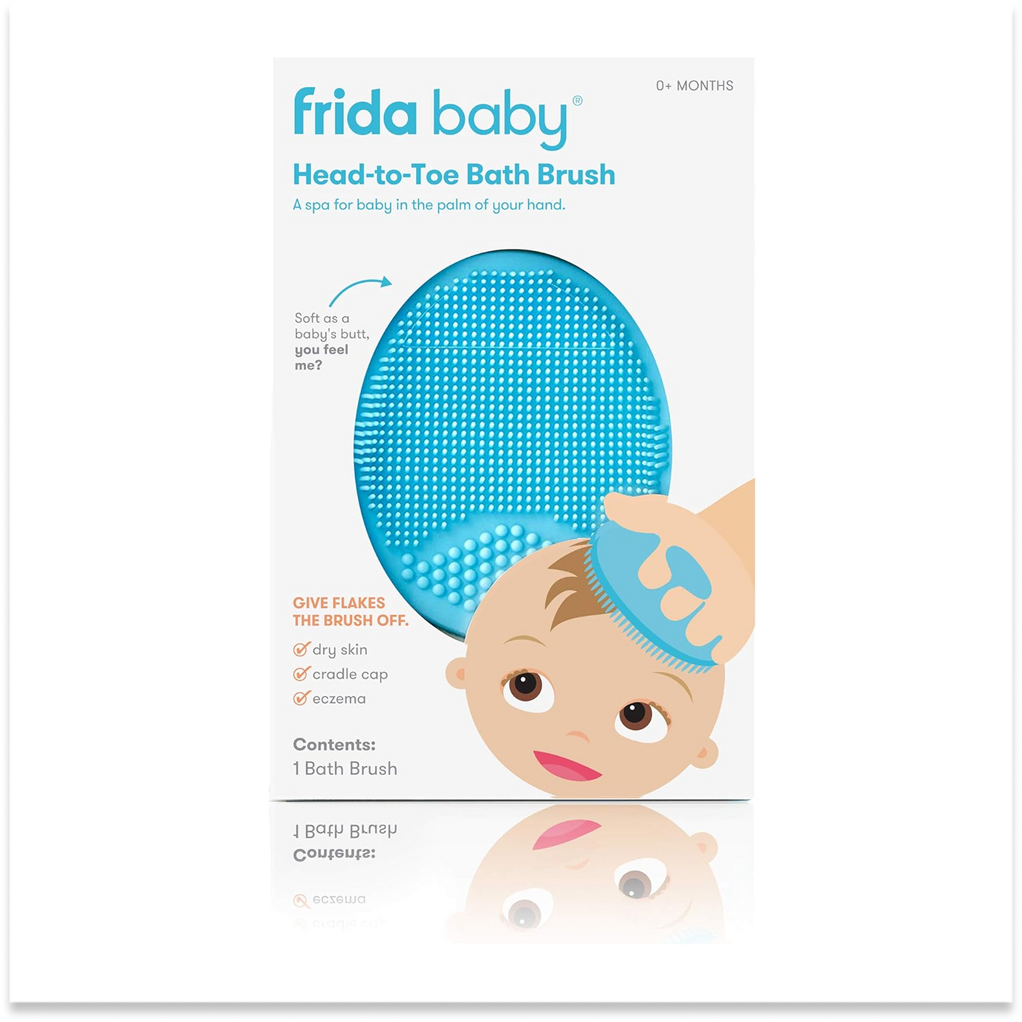 Frida Baby Head to Toe bath brush