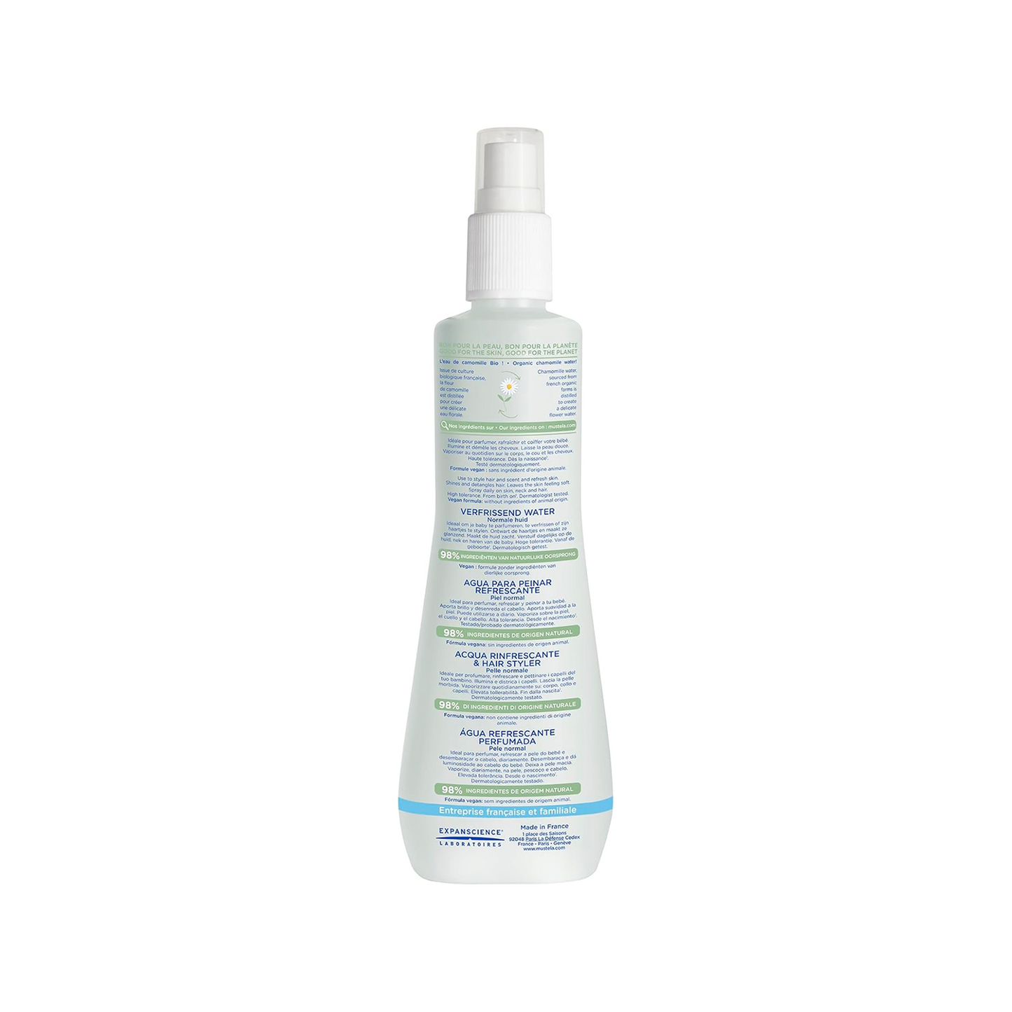 Mustela Hair styler & skin freshener - 200ml