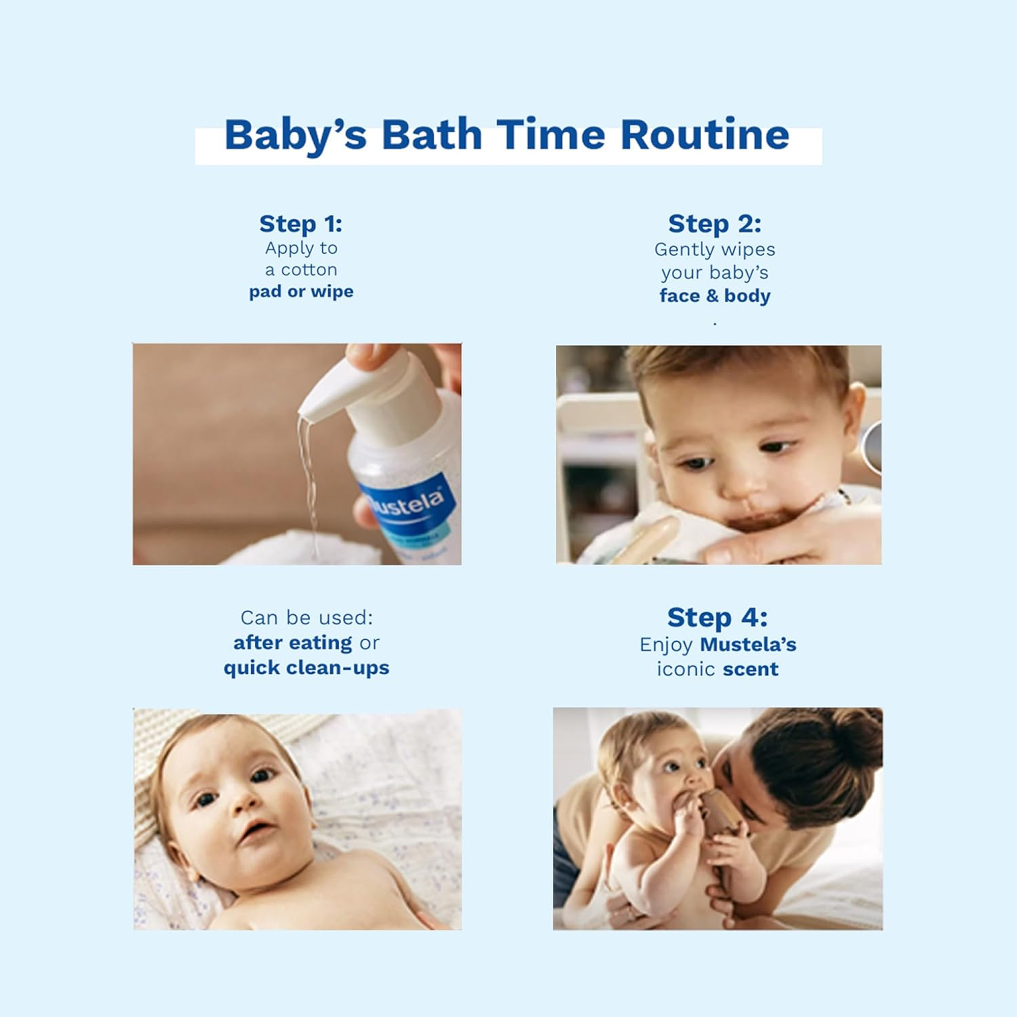 Mustela No-Rinse Cleansing Milk - 200ml