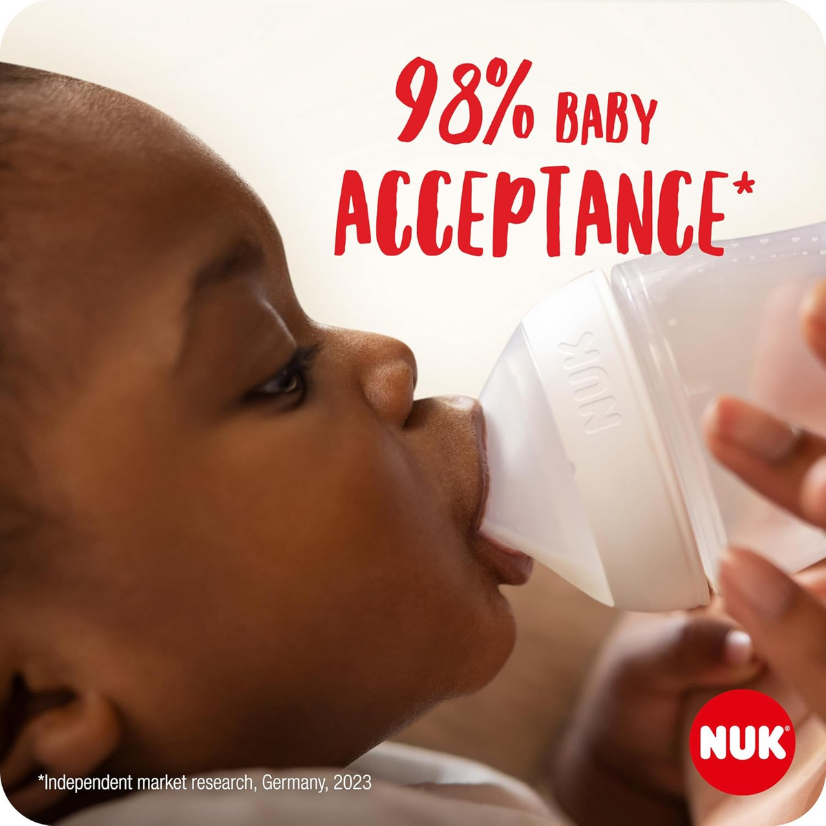 NUK Perfect Match Glass Baby Bottle Set