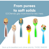 Feeding Littles x NumNum GOOtensils™s, 3-Pack Neutral Tones