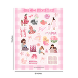 Girl Mom Sticker Sheet