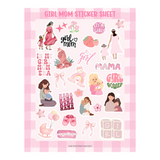 Girl Mom Sticker Sheet