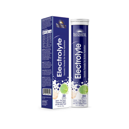Sunshine Nutrition Isotonic Electrolyte Effervescent, 20 Tablets