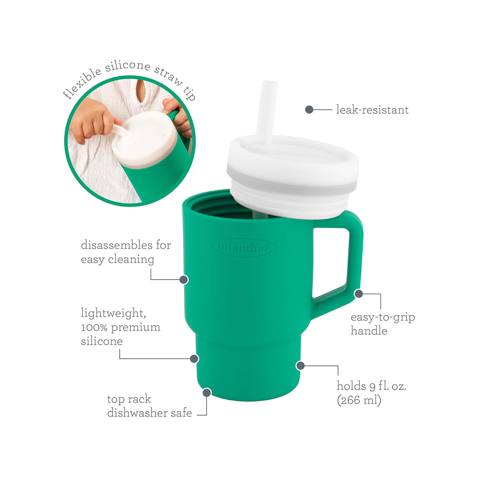 My 1st Tumbler Silicone 9oz - Alpine