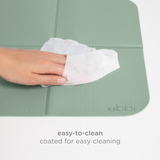 Ubbi On-The-Go Changing Baby Mat with Carrying Bag, Sage Green