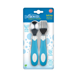 Designed to Nourish Soft-Grip Spoon and Fork