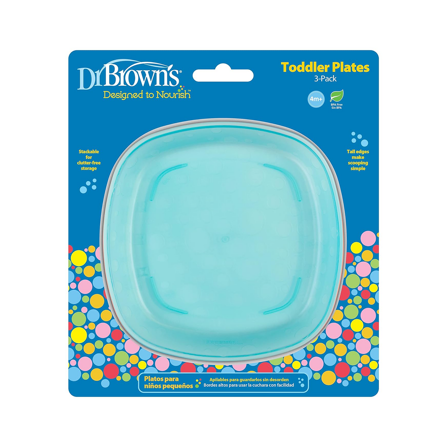 Toddler Plates Pack of 3