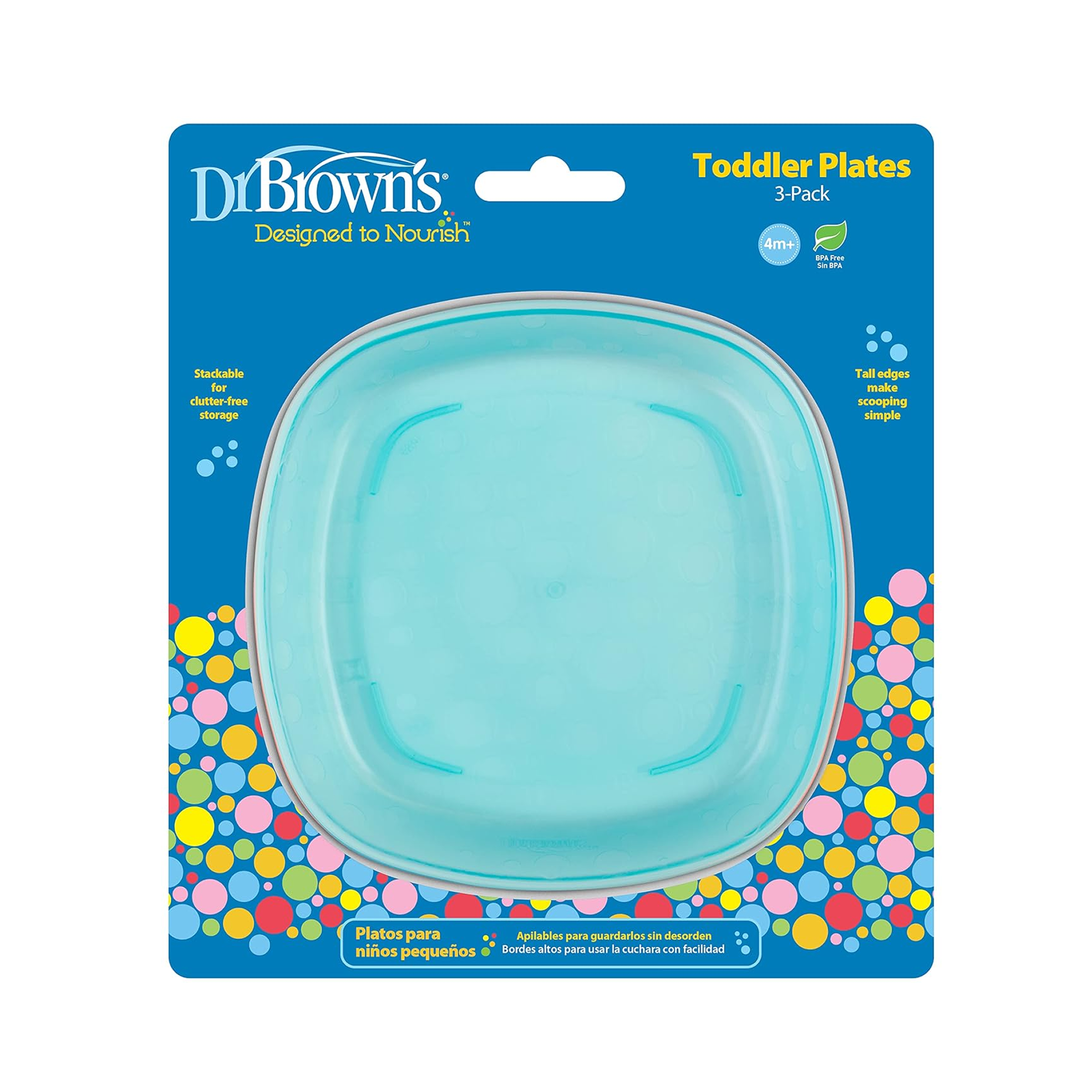 Toddler Plates Pack of 3