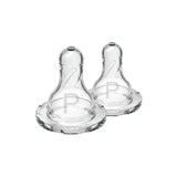 Preemie Level Narrow Bottle Silicone Nipple, (2-Pack)