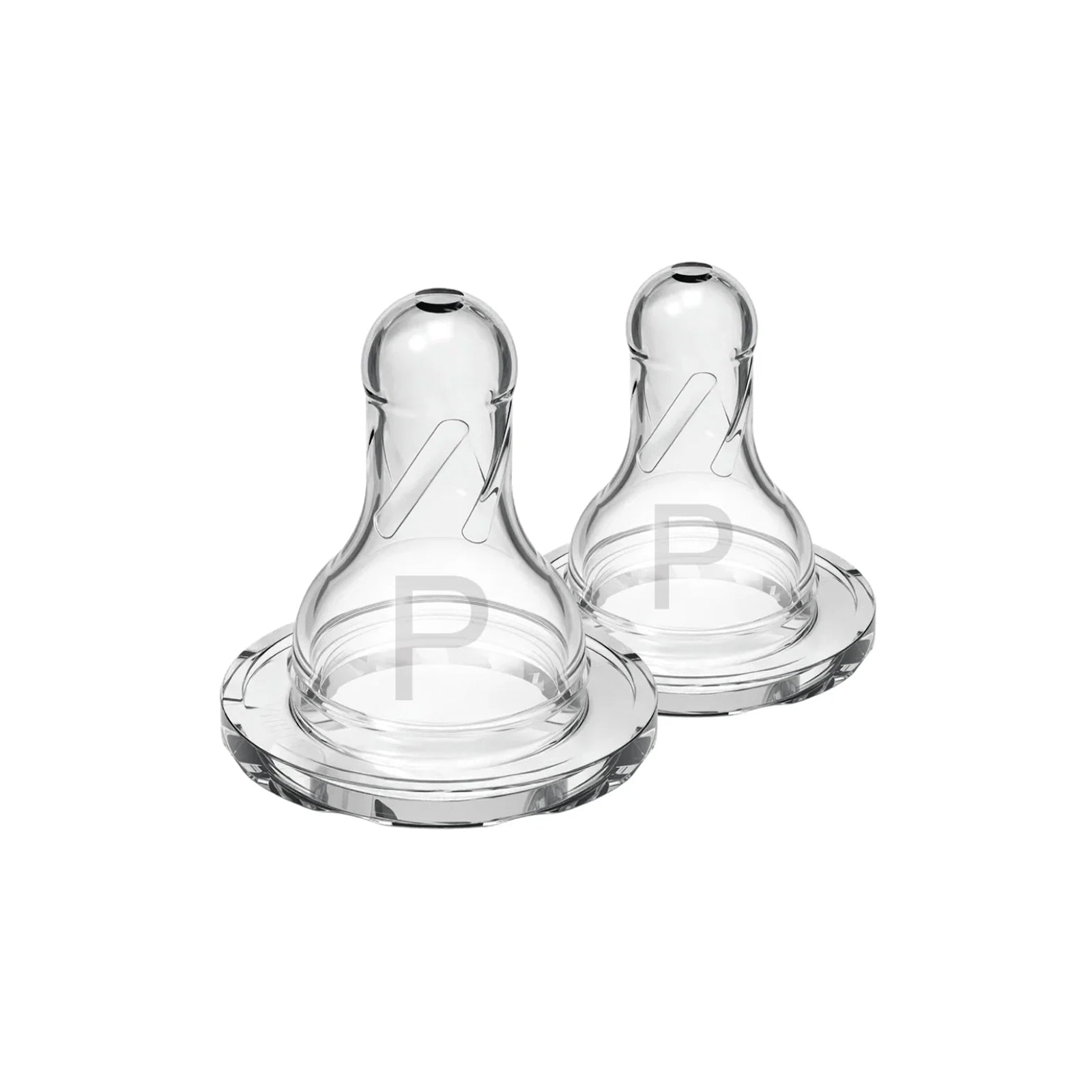 Preemie Level Narrow Bottle Silicone Nipple, (2-Pack)