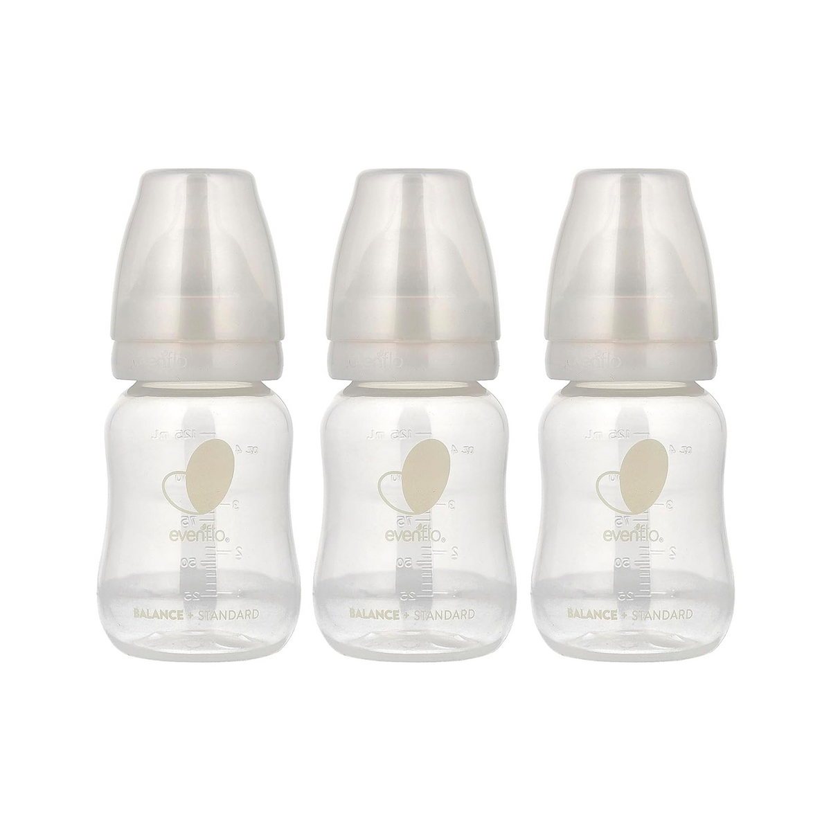 Evenflo Balance + Standard Baby Bottles 3-4oz 3pk