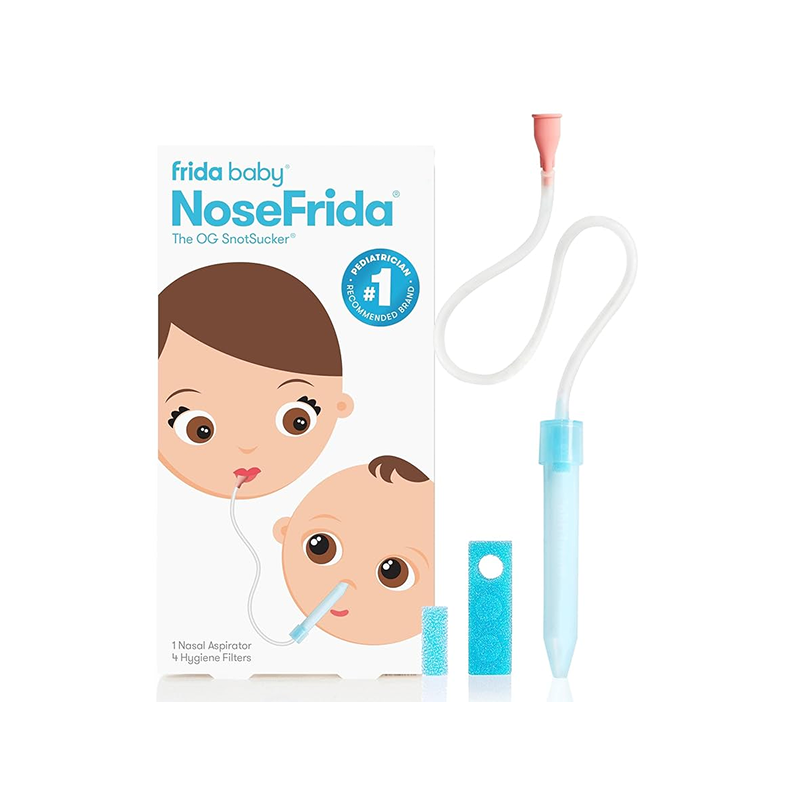 NoseFrida The SnotSucker Nasal Aspirator + Travel Case