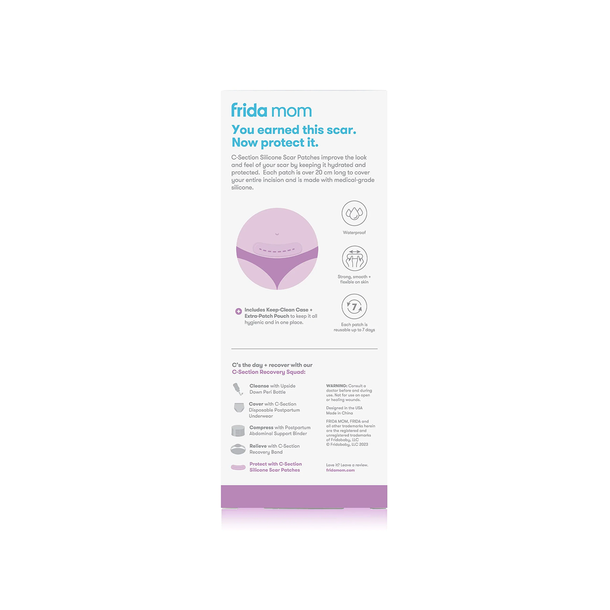 Frida Mom C-Section Silicone Scar Patches