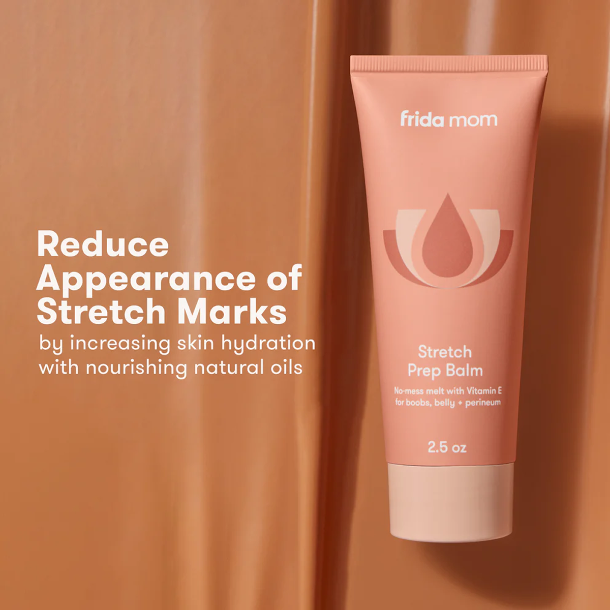 Frida Mom Stretch Prep Balm for Stretch Marks & Perineum - 2.5 oz