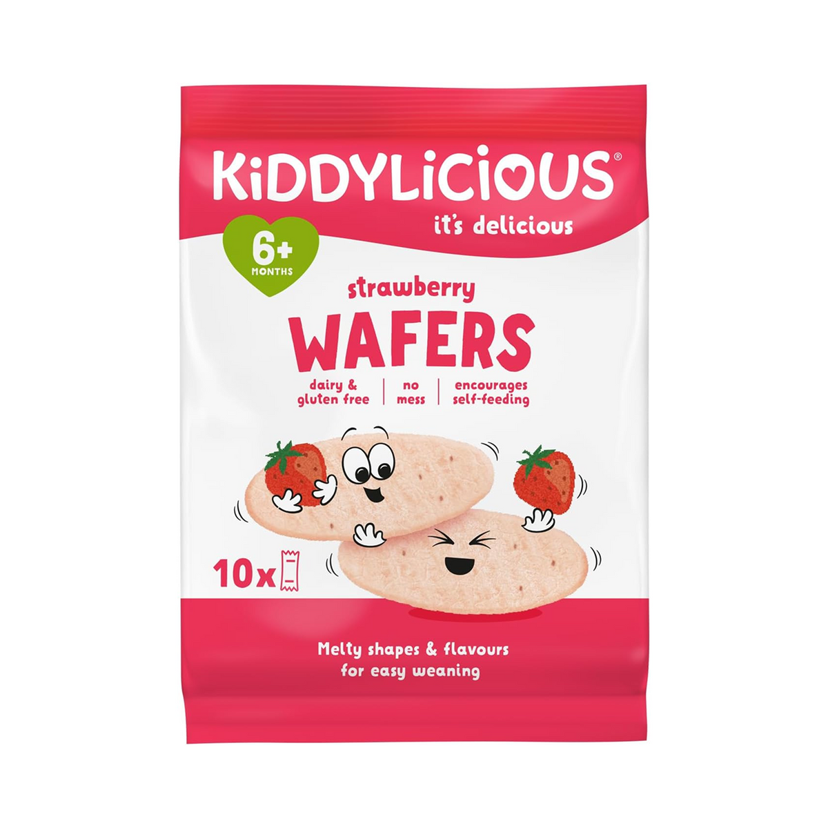 Kiddylicious Strawberry Wafers