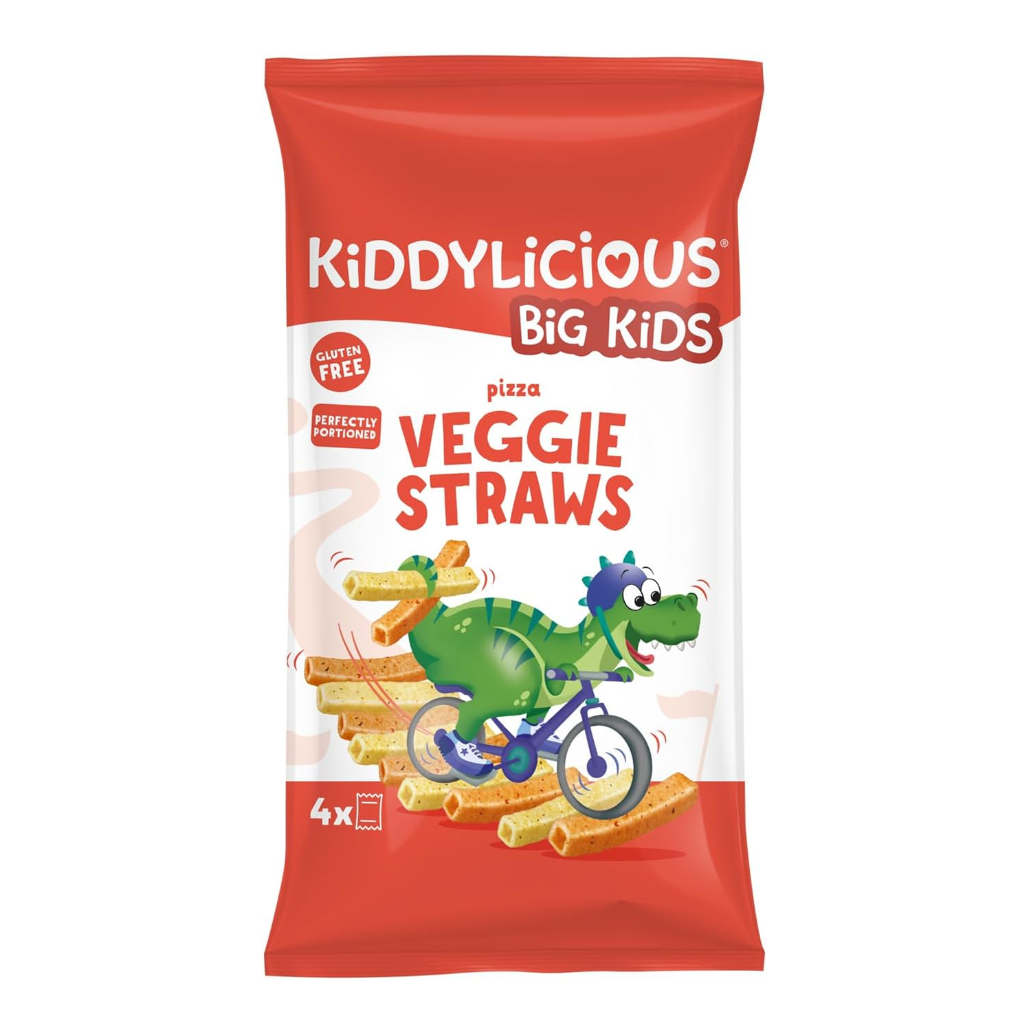 Kiddylicious Veggie Straws Pizza Flavour