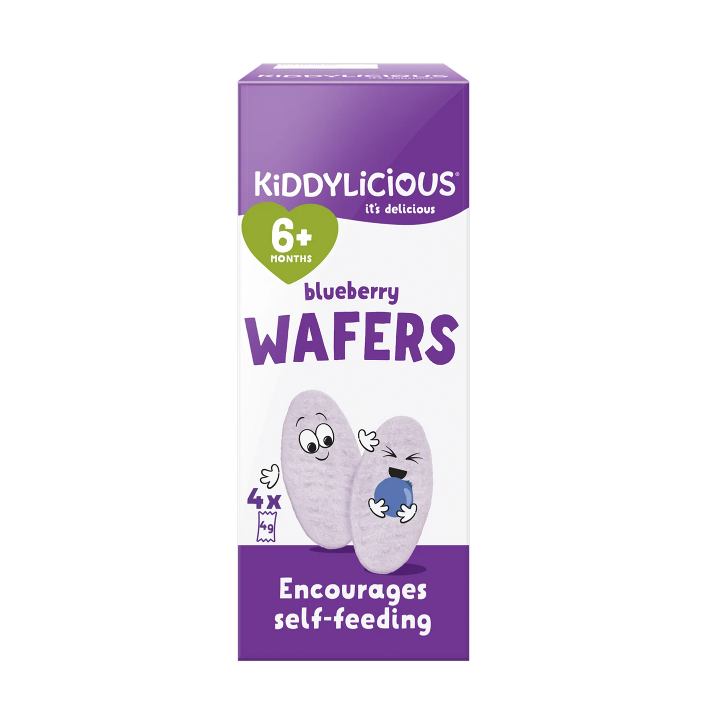 Kiddylicious Wafers Blueberry
