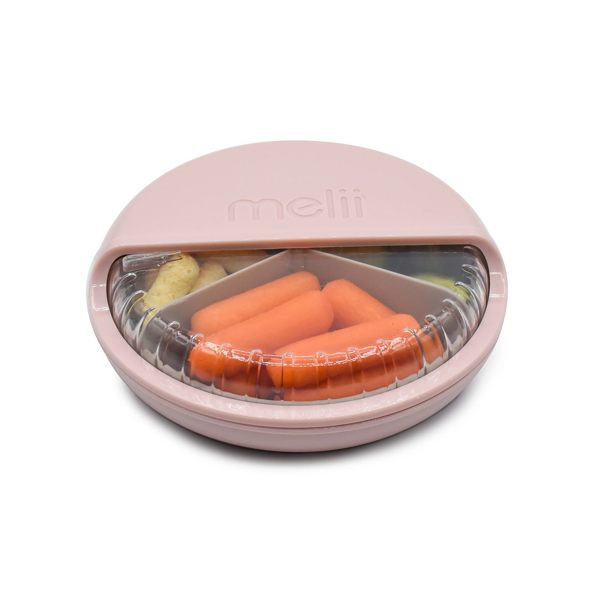 Melii Baby Spin Snack Container Pink