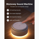 Momcozy Baby Sound Machine, Warm Light