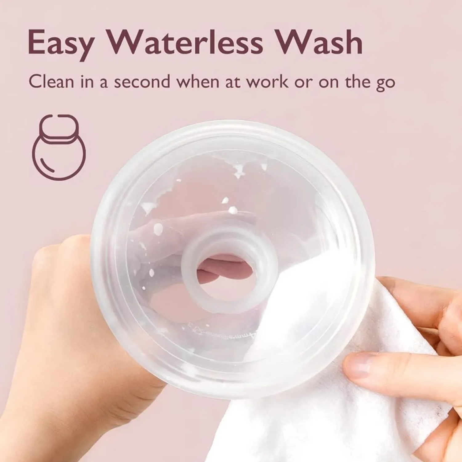 Natural Breast Pump Wipes (1pack)