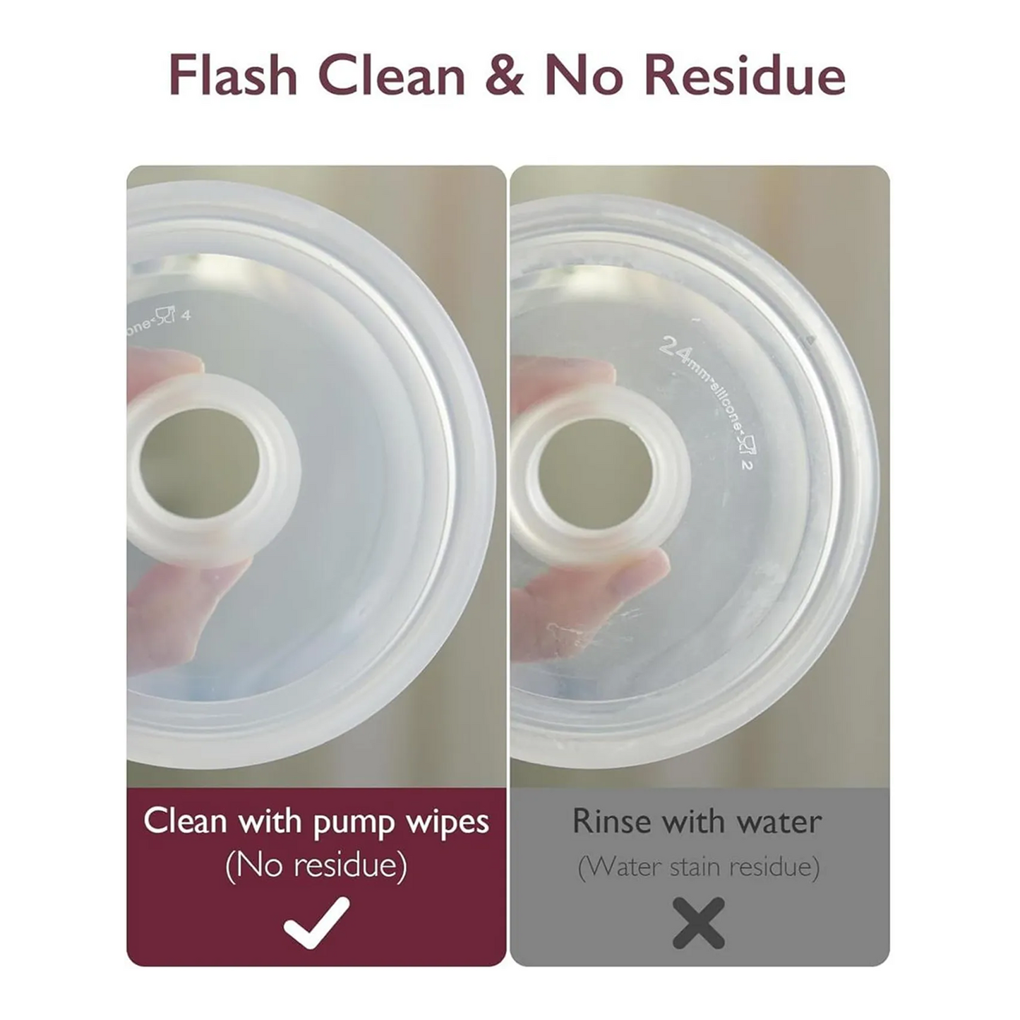 Natural Breast Pump Wipes (1pack)