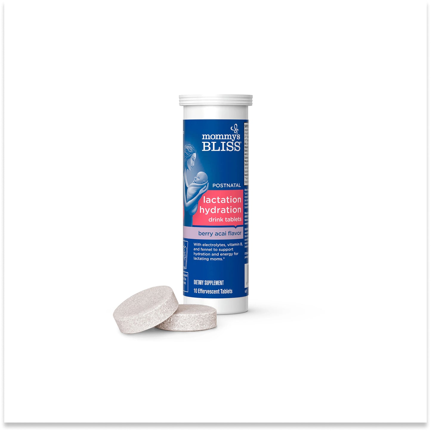 Lactation Hydration Drink Tablets - Berry Acai