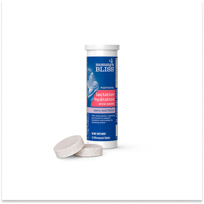 Lactation Hydration Drink Tablets - Berry Acai