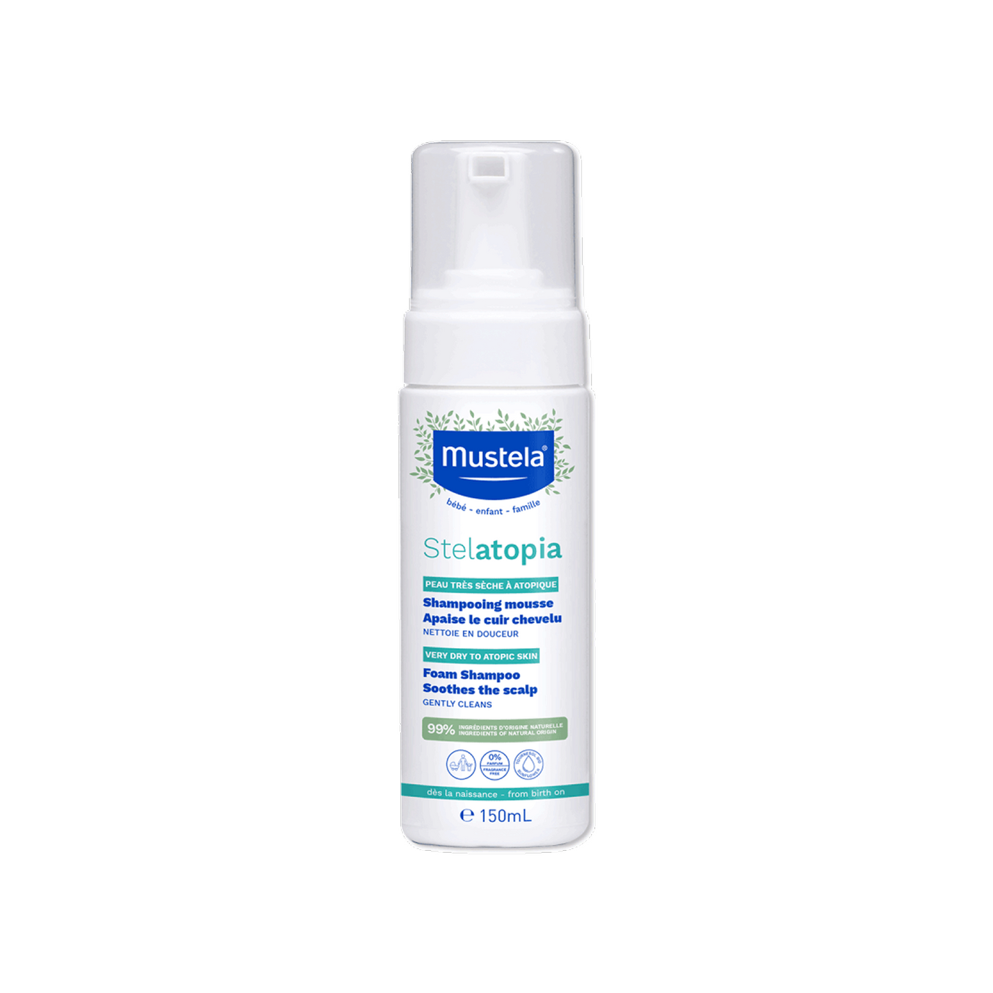 Mustela Stelatopia Foam Shampoo