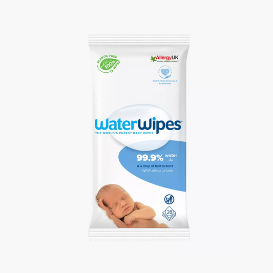 WaterWipes Original Plastic Free Wipes - 28 Sheets