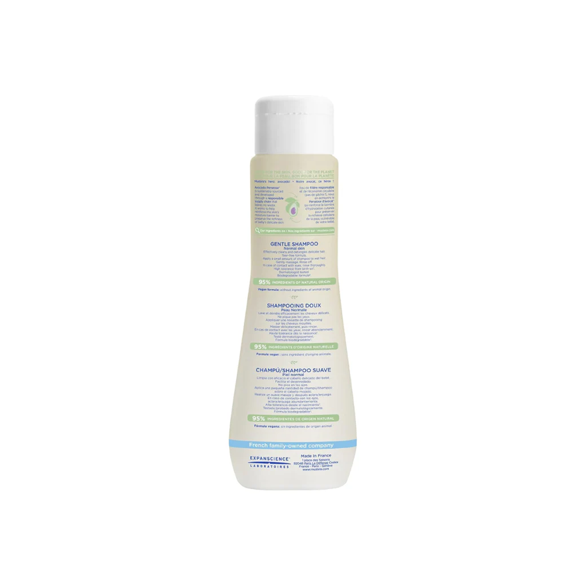 Mustela Baby Gentle Shampoo with Natural Avocado - 200ml