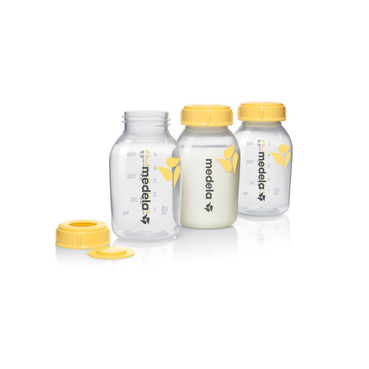 Medela Breast Milk Storage Bottles - BPA-Free - Pack of 3 x 150 ml