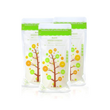 Mumoo Bear Breast Milk Storage Bags, 250ml Self-Standing Leak-Proof Design, 112 Count