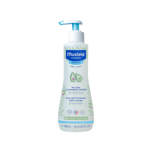 Mustela Baby Cleansing Water - No-Rinse Micellar Water - 300ml